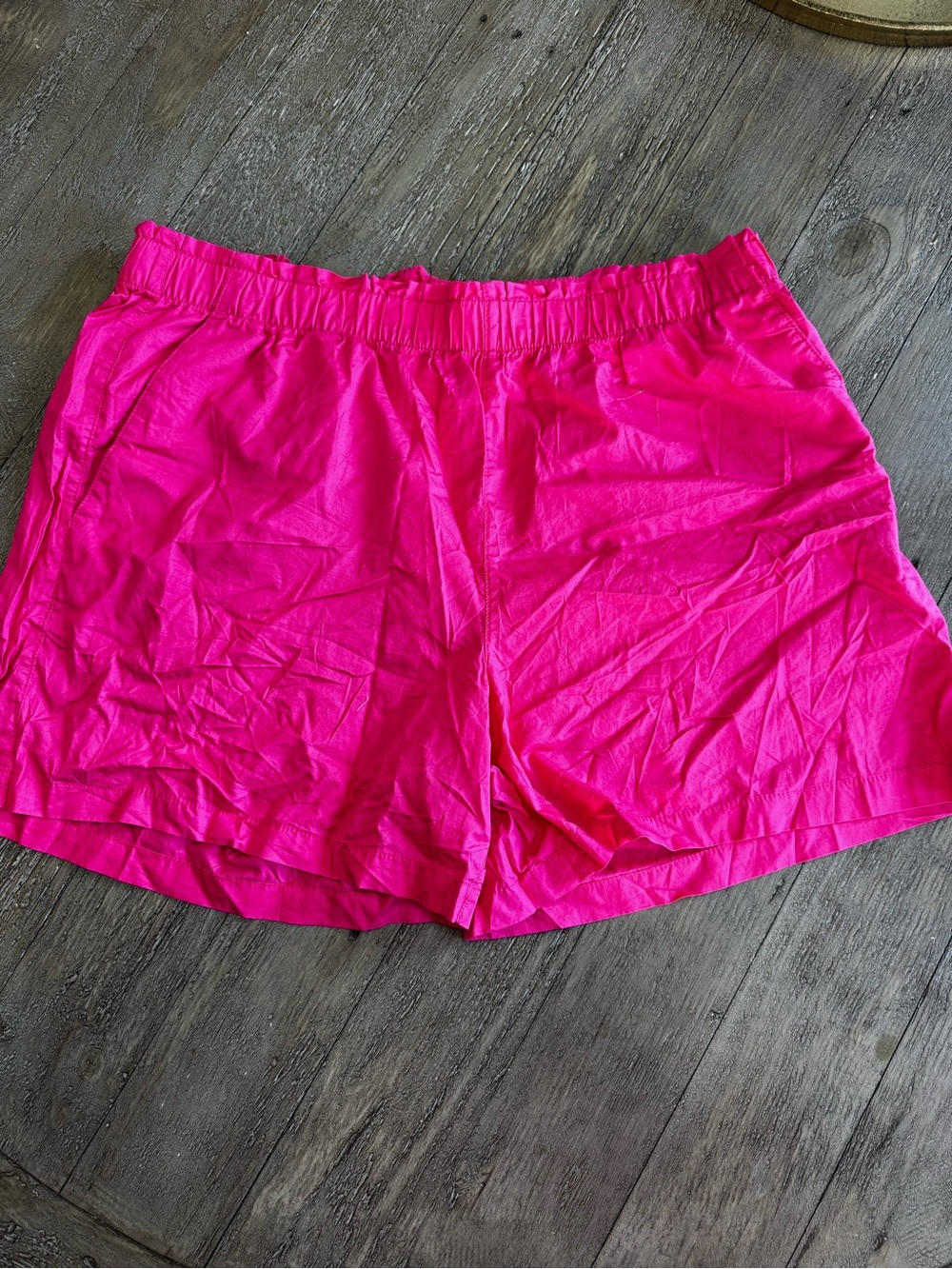 Old Navy Pull On Shorts Womens XL Pink Elastic Waist Casual Summer NWOT